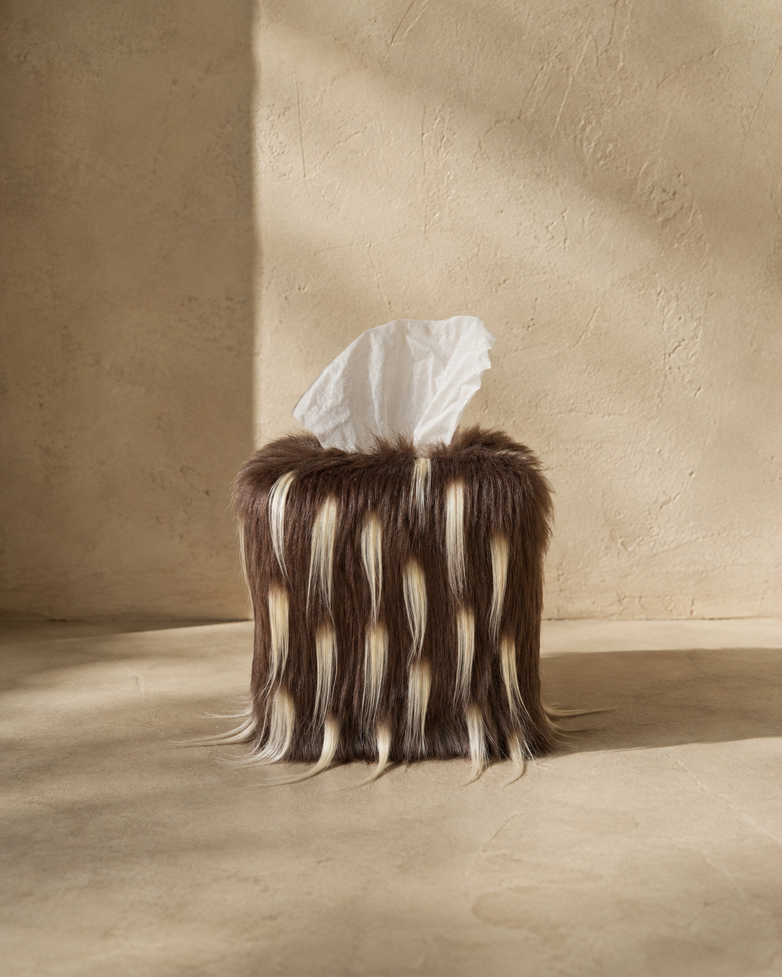 ChatGPT Image Aug 11Quiet Thorn faux fur tissue box cover with fibers brushed down for a soft, calm sculptural silhouette., 2026, 09_06_49 PM.png