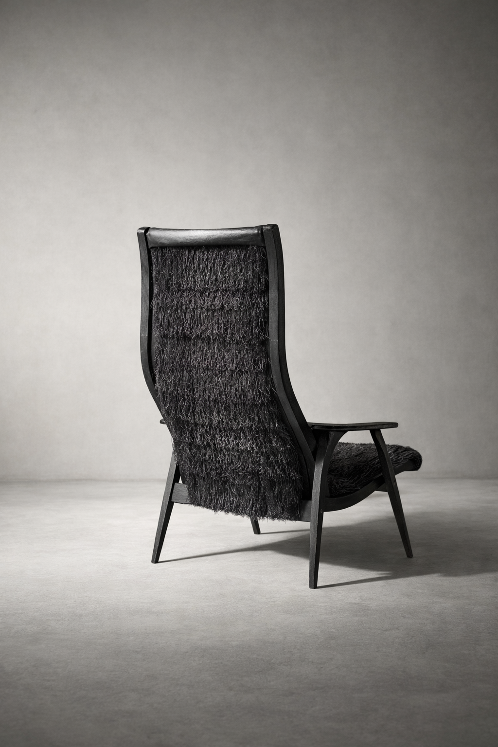 Fringe-Back Edition of the Lamino Lounge Chair