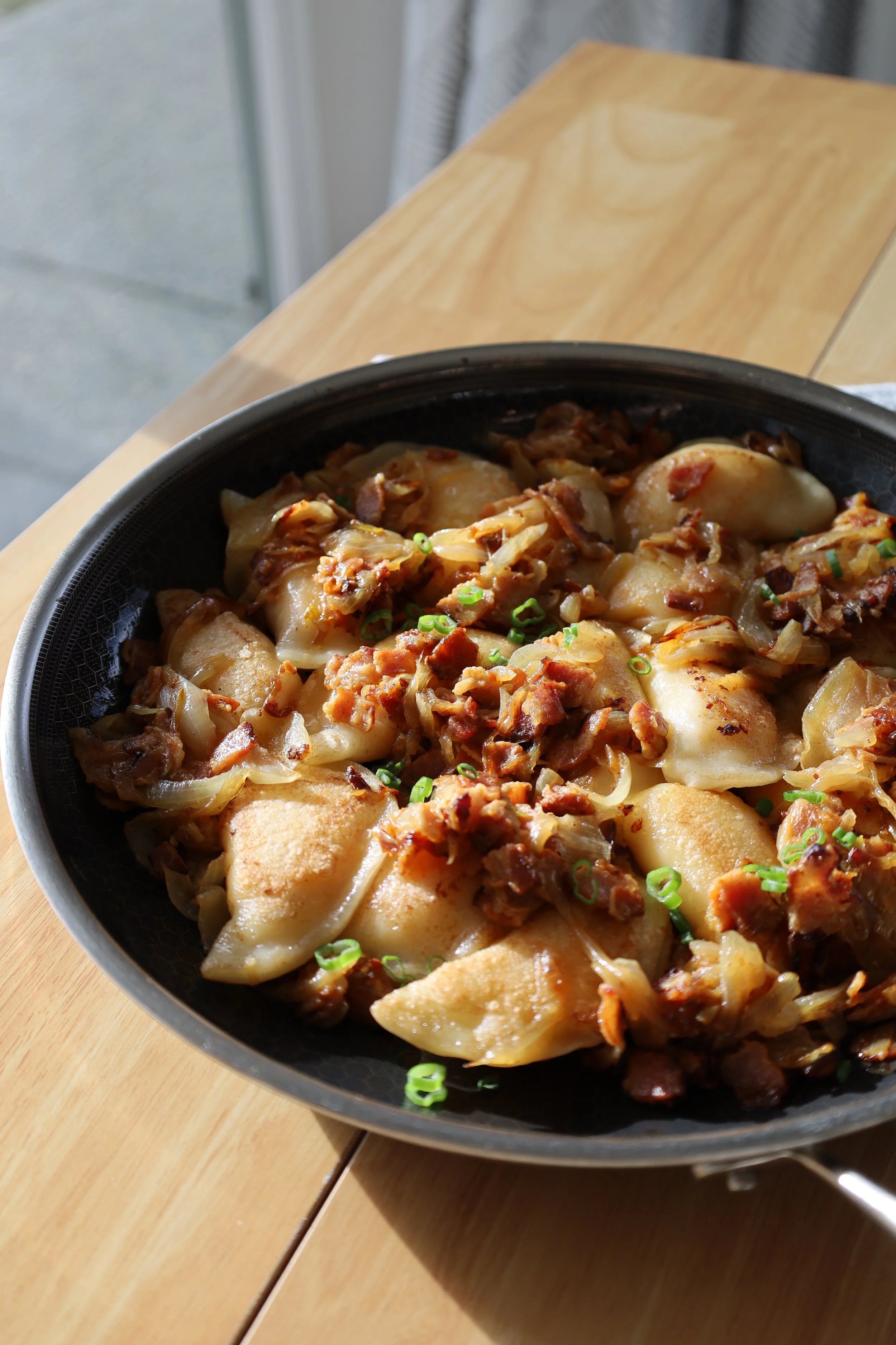 Cheddar and Potato Pierogies