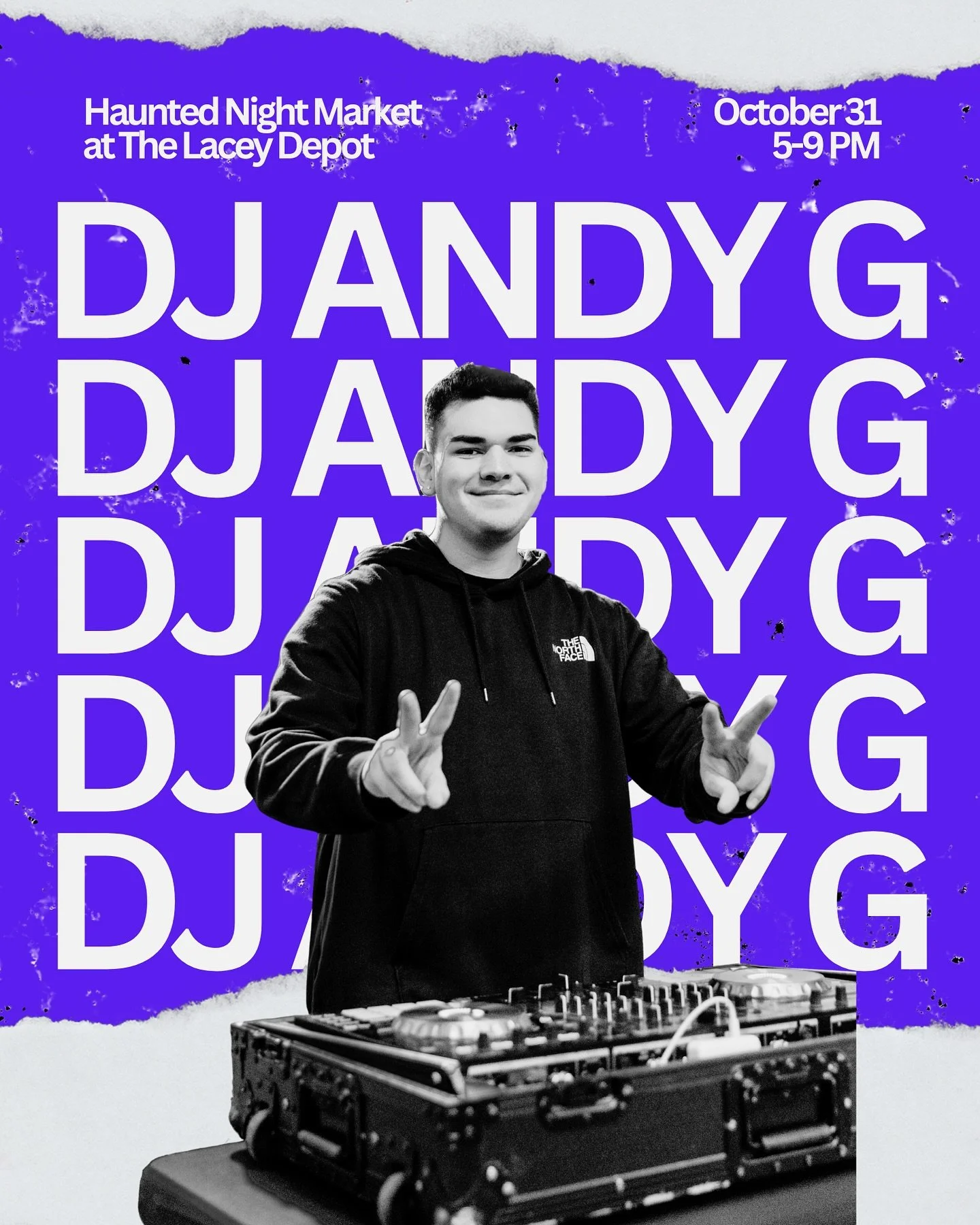 When the lights drop and the crowd pulls up, there’s one person you can count on to keep the night alive π§π₯
@officialdjandyg returns to close out the season in style — live beats, spooky vibes, and a dance floor that won’t quit.