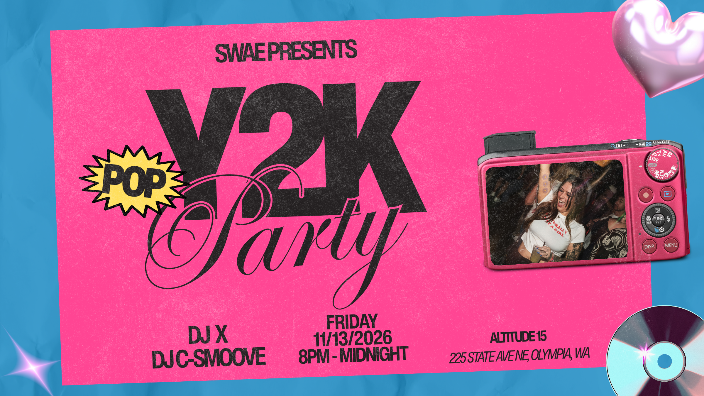 SWAE PRESENTS: Y2K POP PARTY