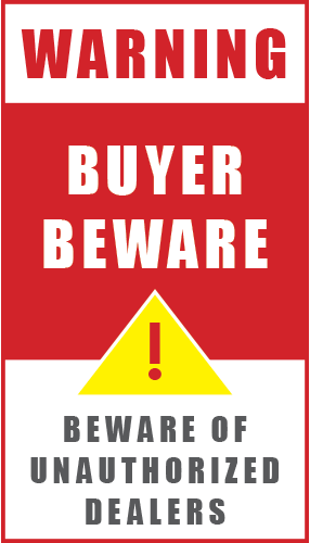 Buyer Beware - Only buy from authorized distributors