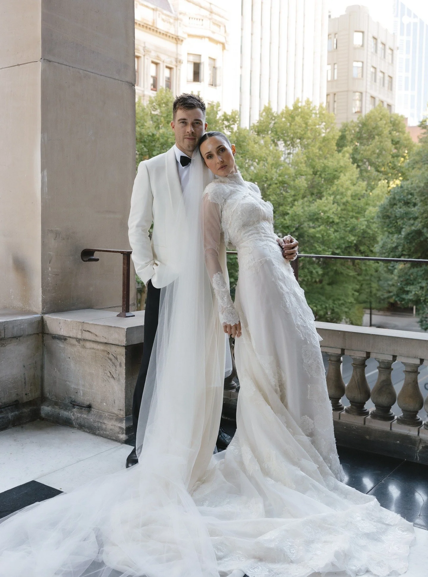 The Merrett's

Wedding styling &amp; planning @thenuptialcollective
Dress @cappellazzocouture styled by @meggysmithstylist
Makeup @chantellebaker
Hair @hermizdaniel
Shoes @jimmychoo
Suit @calibreaustralia
Photography @biancavirtueweddings
Videography