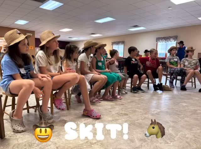 Such a fun day at VBS!! I I cannot believe it is already day 3! Make sure to giddy up for the last day!