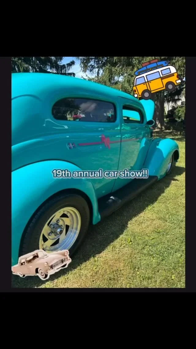 19th annual car show!! 301 West Penn Ave. Robesonia, PA 19551. The show ends at 3:00 P.M, so there is still plenty of time to stop by!