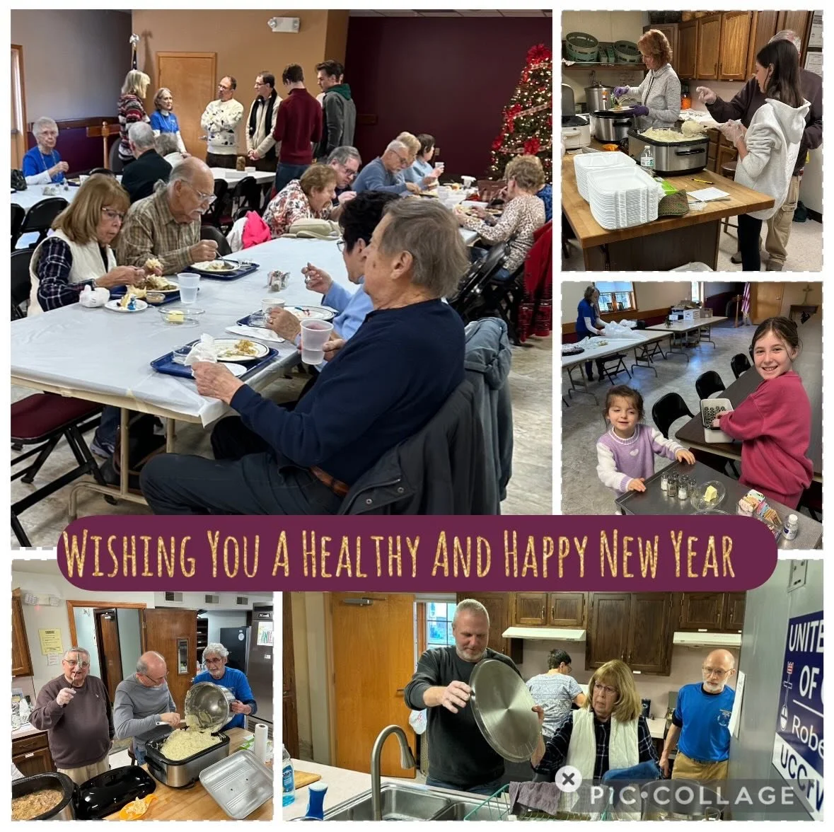 Annual pork and sauerkraut lunch!