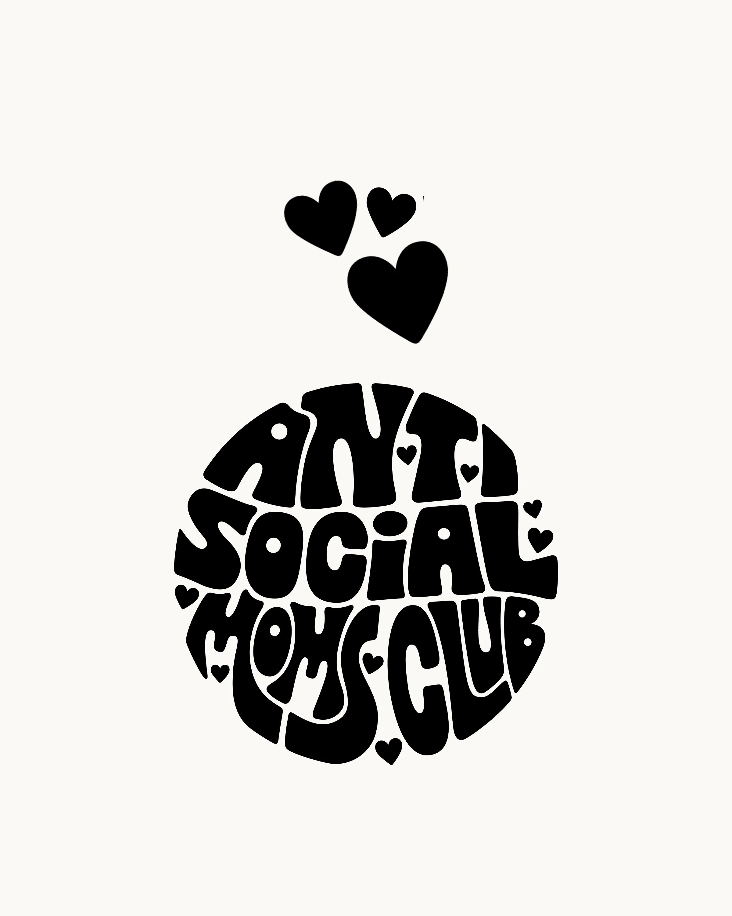 Antisocial moms club t-shirt