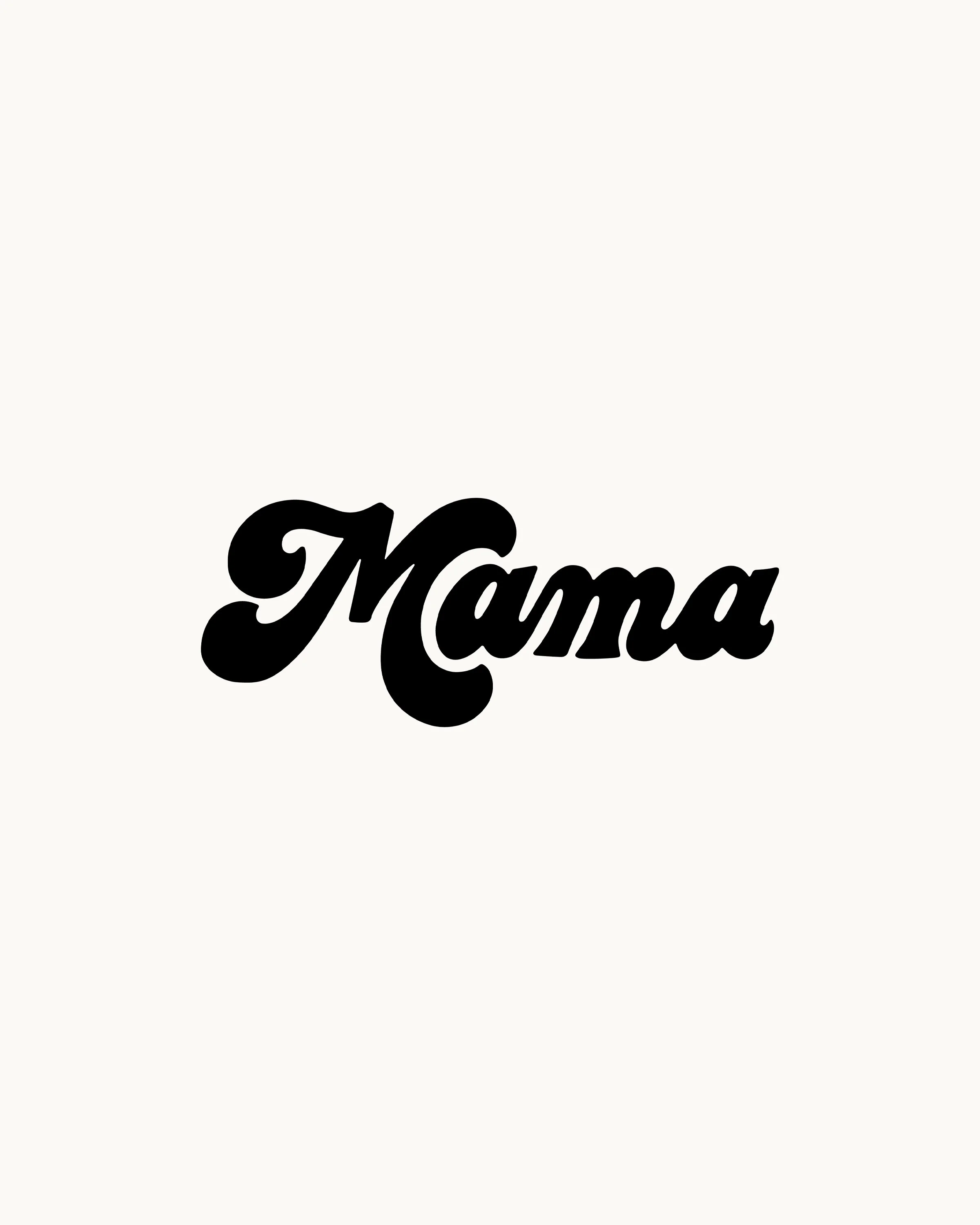 Retro mama t-shirt