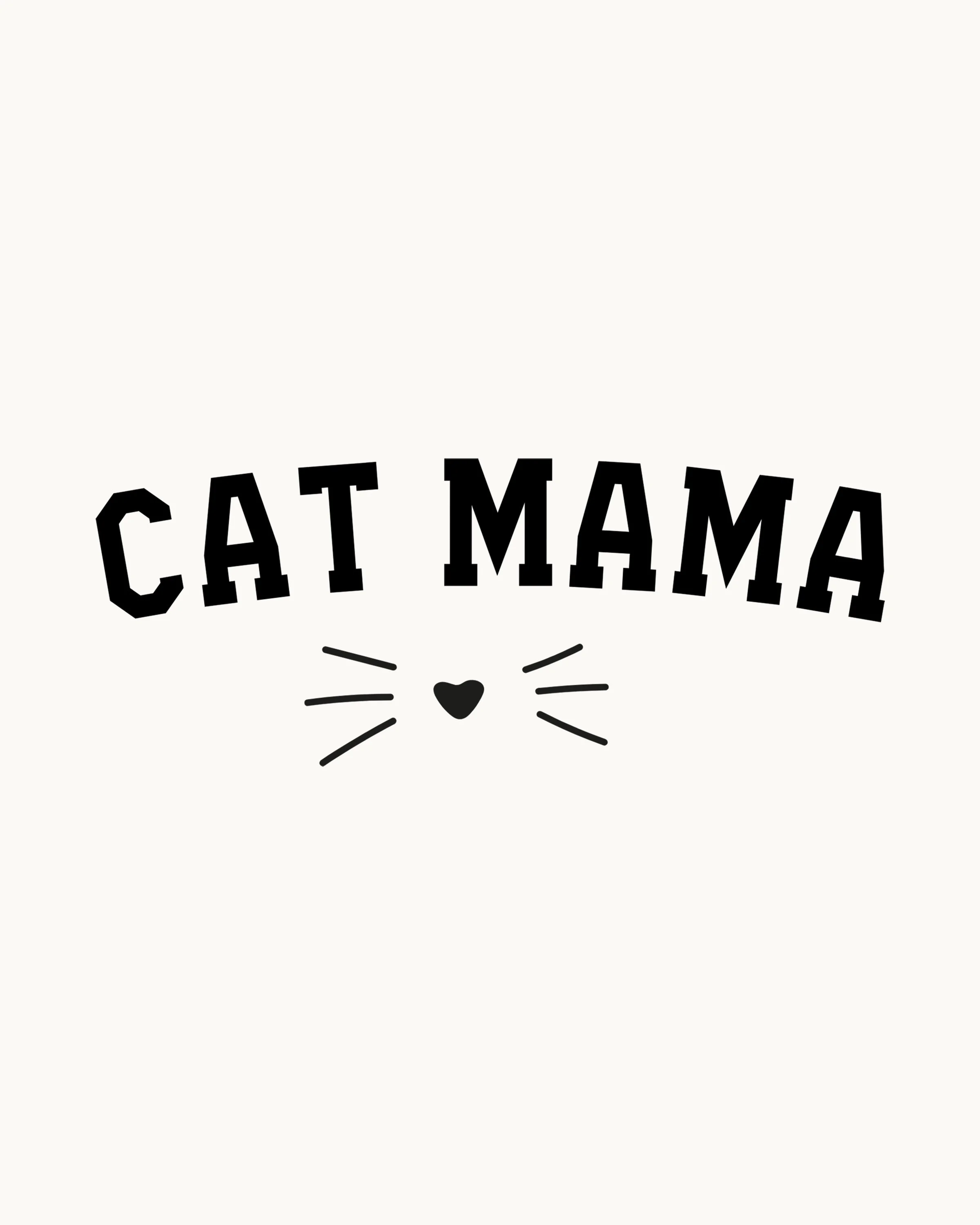Cat mama t-shirt