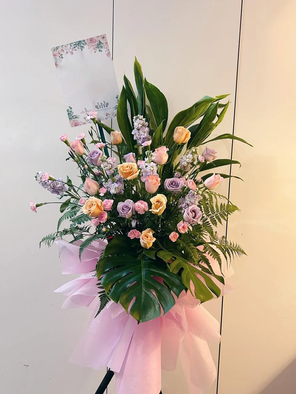 dos when gifting grand opening flower stands