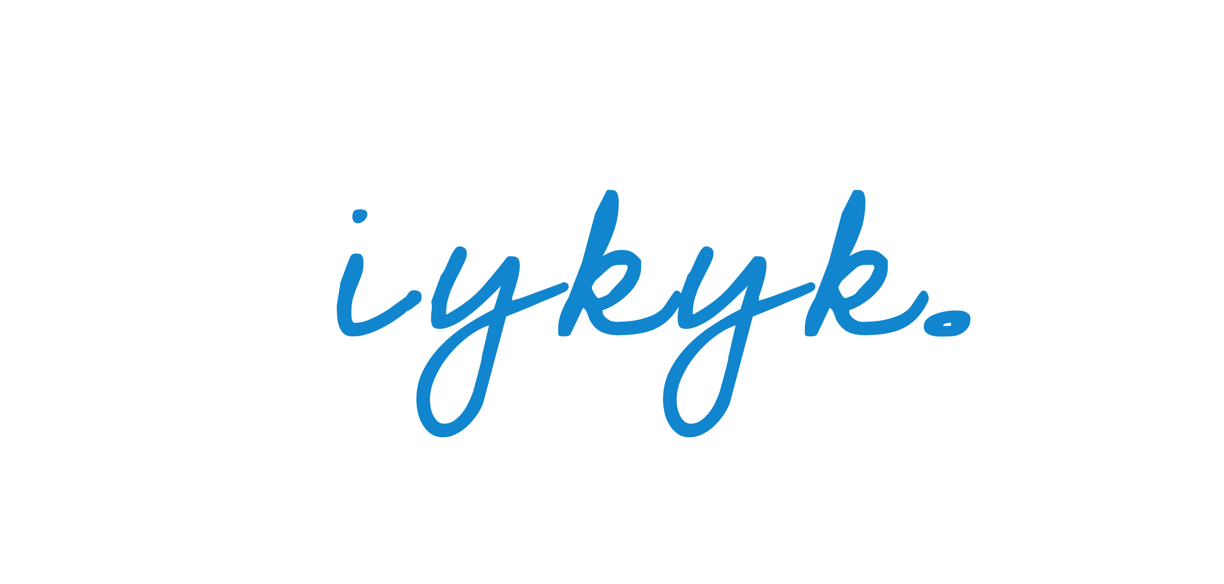 Text reading 'Happy birthday'. The word 'happy' is in capitalized black font, and 'birthday' is in lowercase blue cursive font.