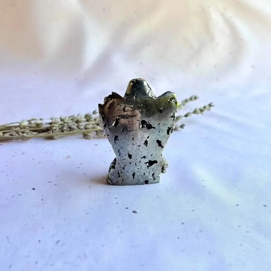 Pyrite Angel Back View