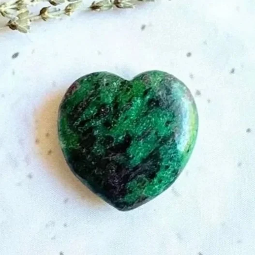 Ruby in Zoisite | Crystal Heart