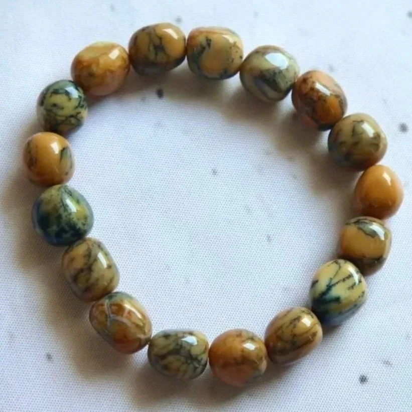 Moss Opalite | Tumble Bead Bracelet