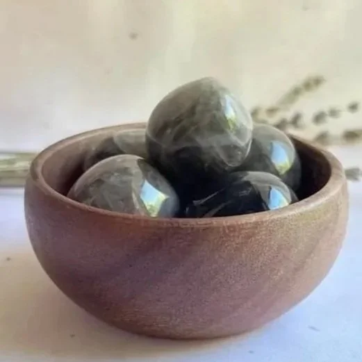 Black Moonstone | Crystal Tumble