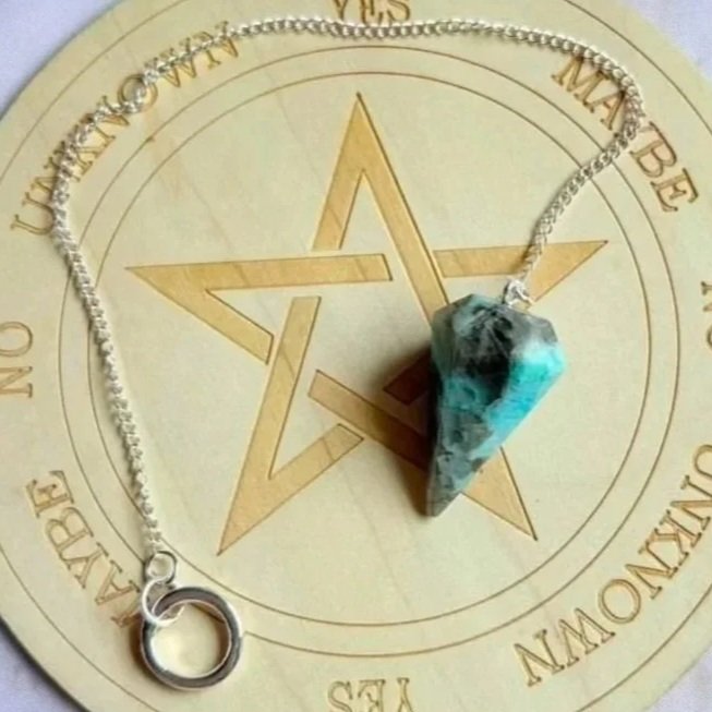 Amazonite | Polished Crystal Pendulum