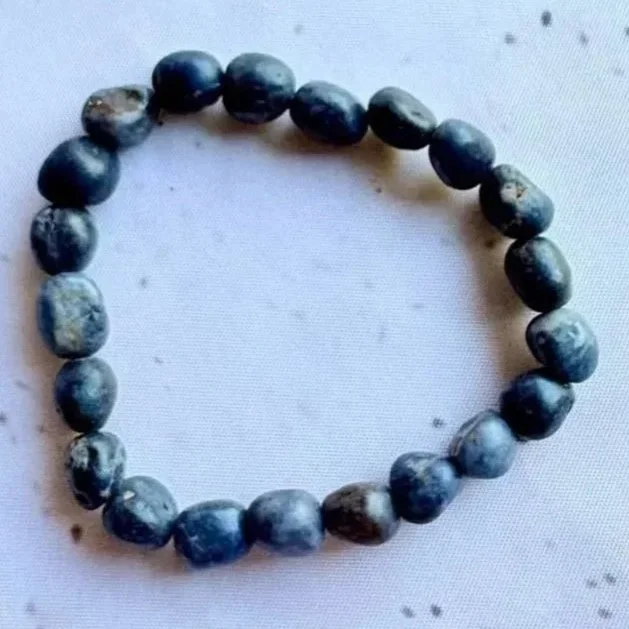 Sapphire | Tumble Bead Bracelet