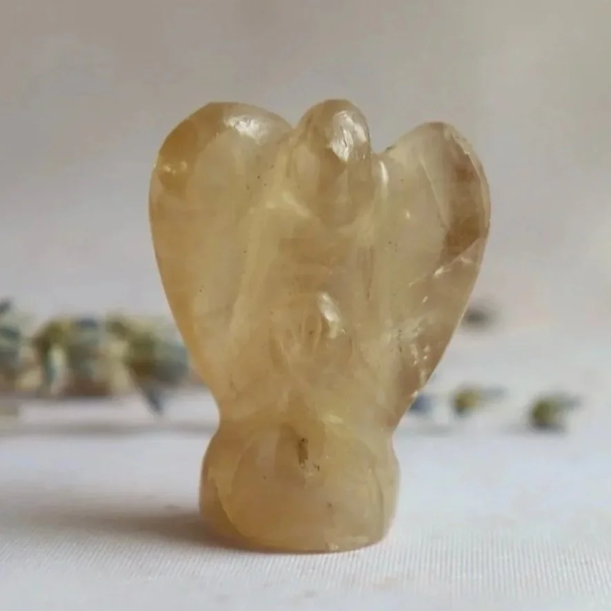 Citrine | Angel Carving