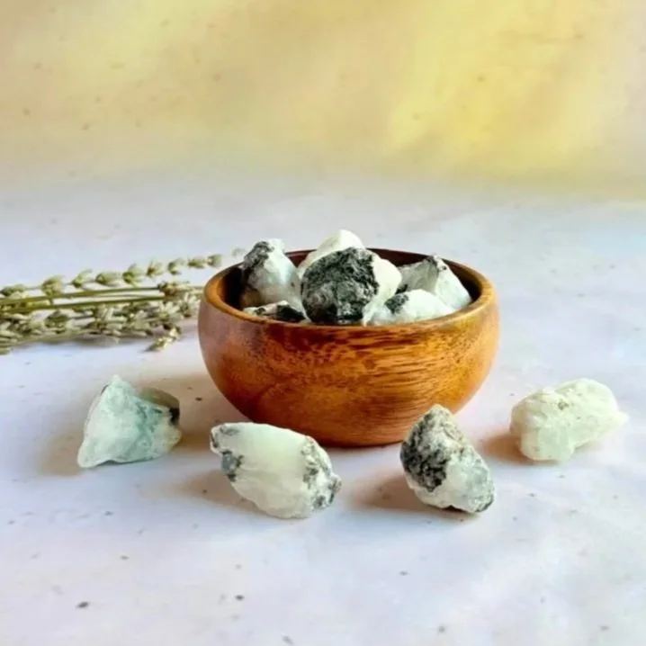 Natural Rainbow Moonstone rough crystal for meditation and crystal collections