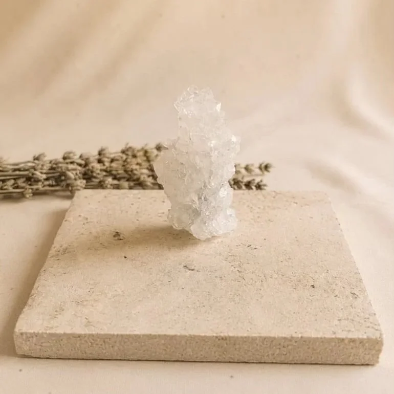Natural Apophyllite specimen suitable for crystal collections and meditation spaces