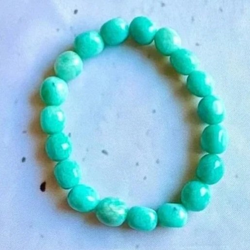 Amazonite | Tumble Bead Bracelet