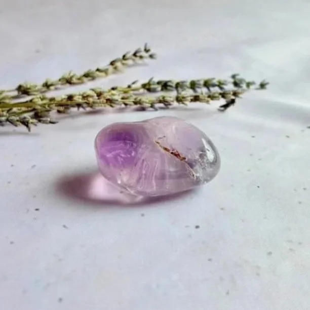 Exact Amethyst crystal freeform shown in product photos