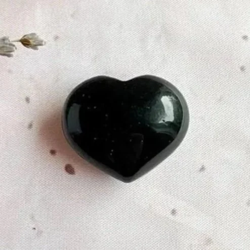 Black Obsidian | Puff Heart