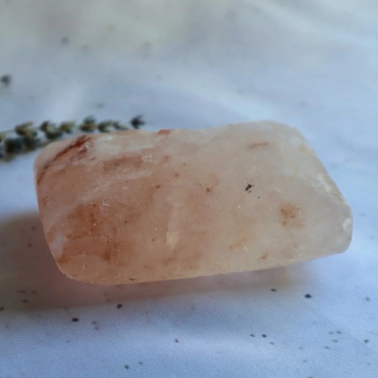 Himalayan Salt reusable deodorant bar approximately 9.5 cm