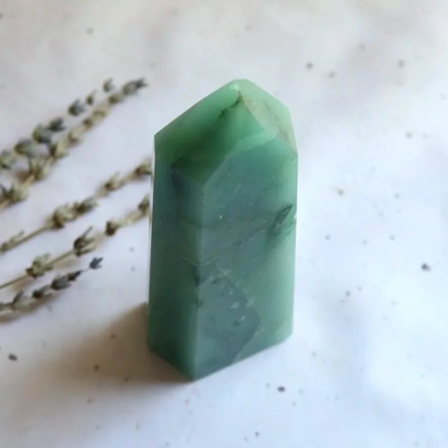 Exact Green Aventurine Tower from Sunflower Hollows