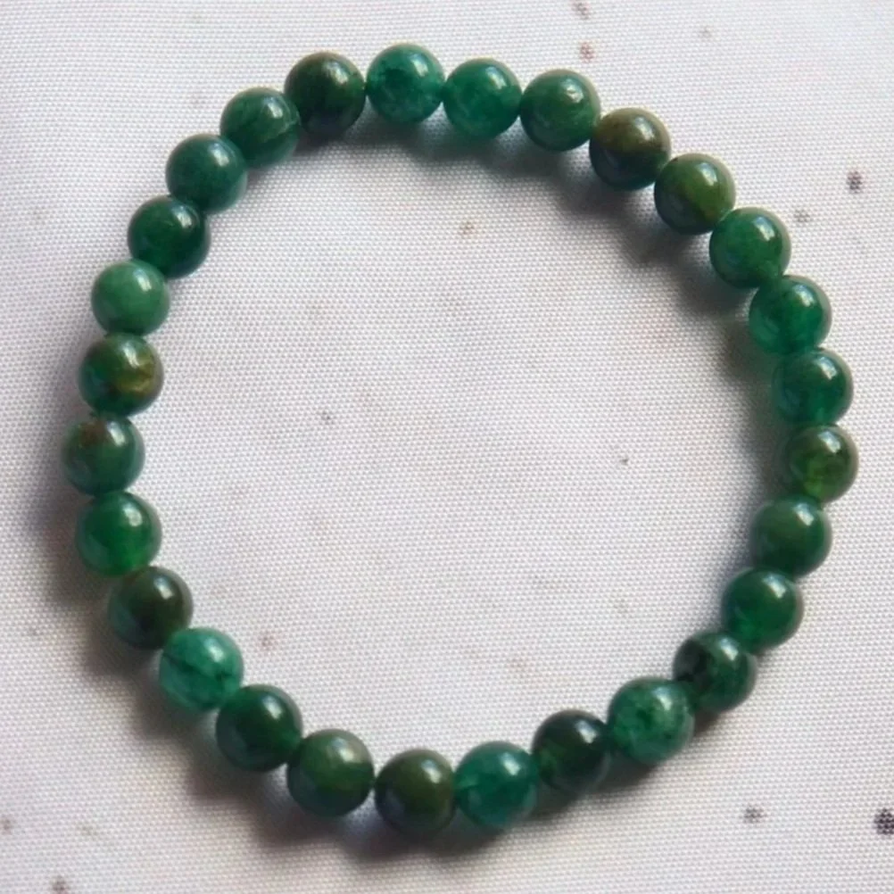 Fuchsite | Round Bead Bracelet