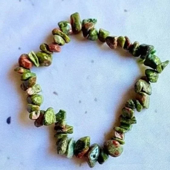 Unakite | Chip Bracelet