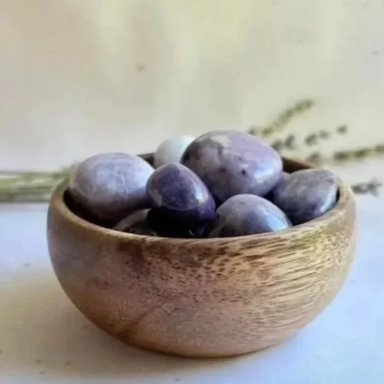 Lepidolite Tumbles