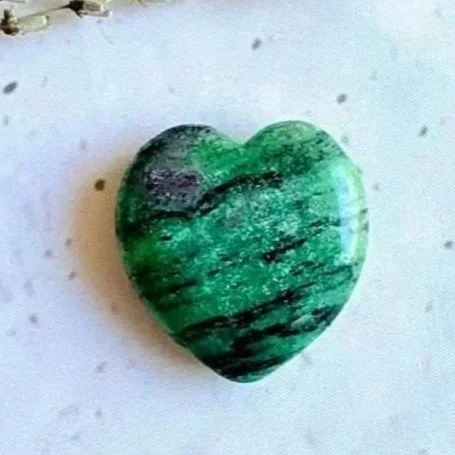Ruby in Zoisite | Crystal Heart