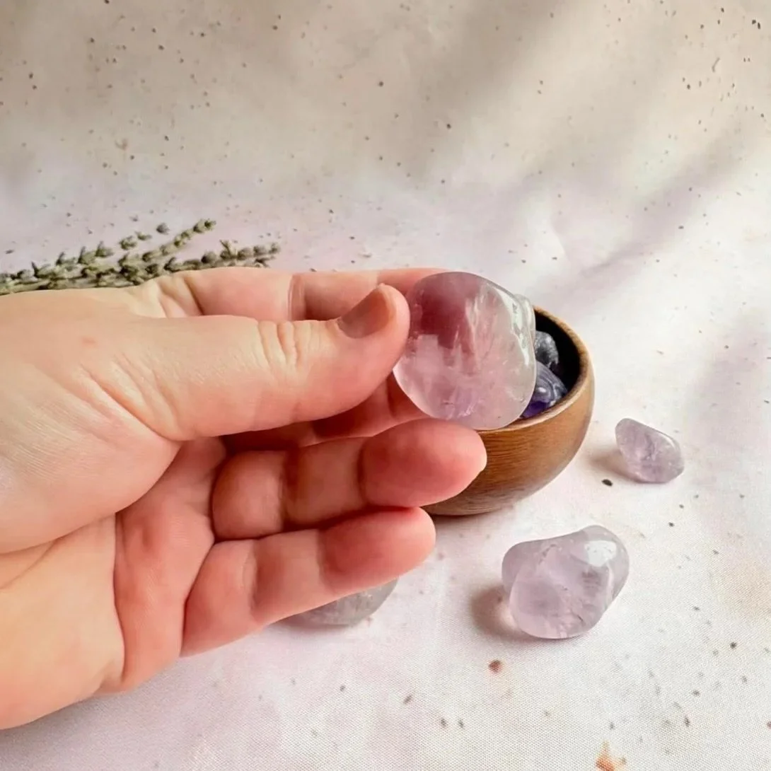 Polished Amethyst crystal tumble suitable for crystal collections and gifting