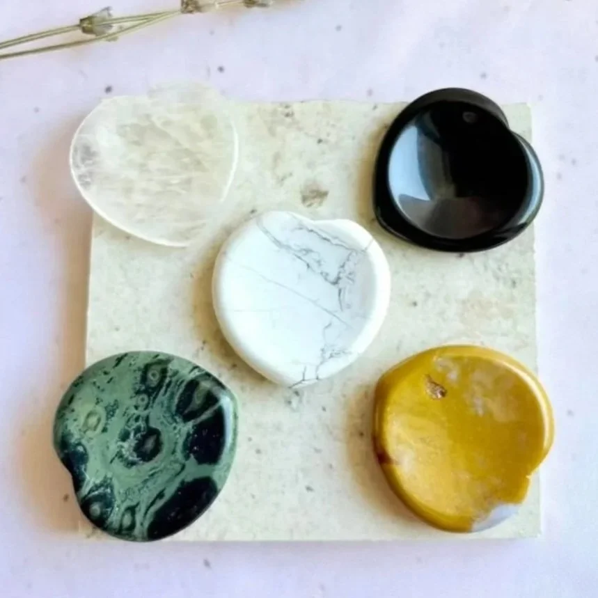 Crystal Worry Stone | Heart