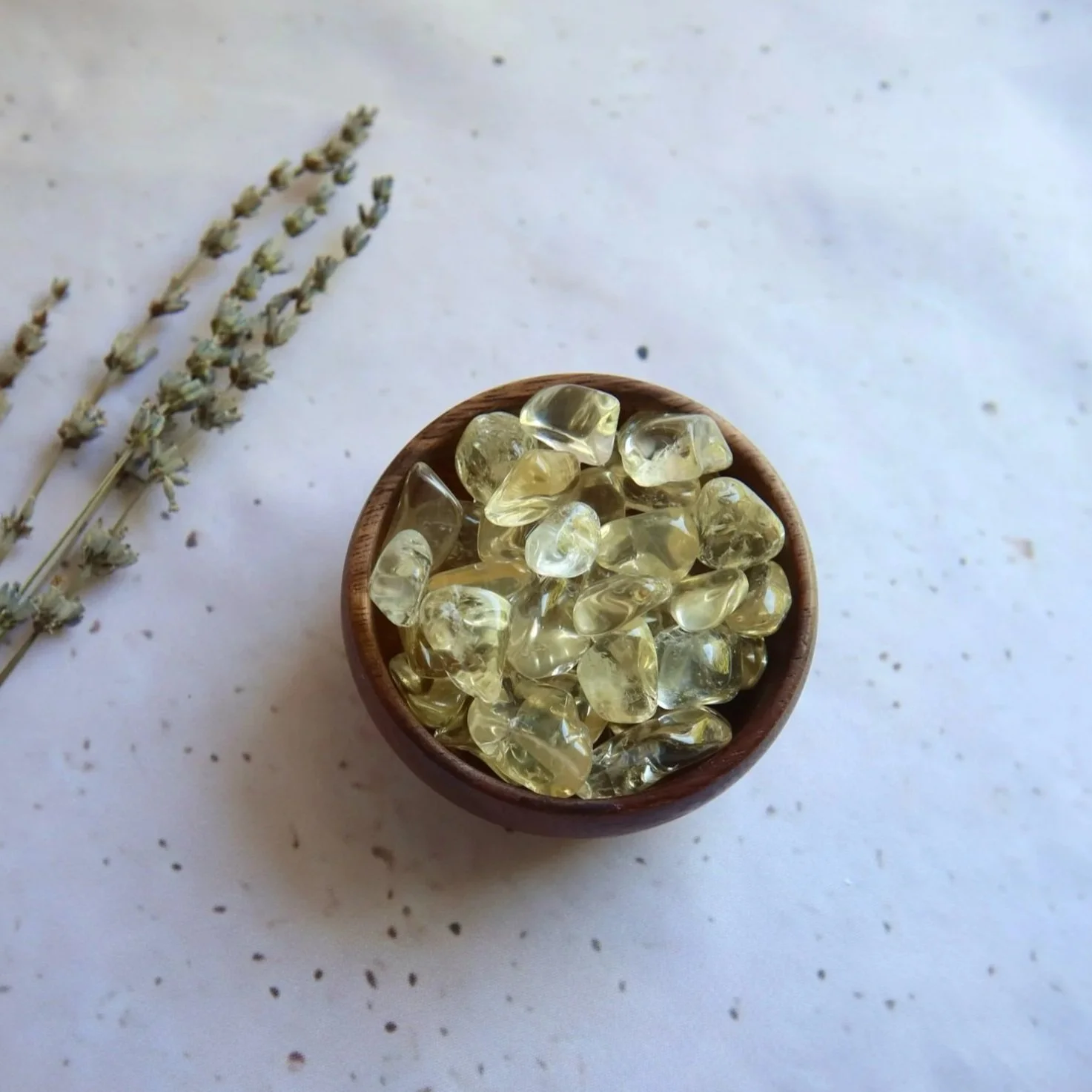 Polished Natural Citrine crystal tumble with natural colouring