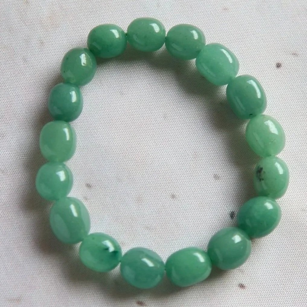 Green Aventurine | Tumble Bead Bracelet