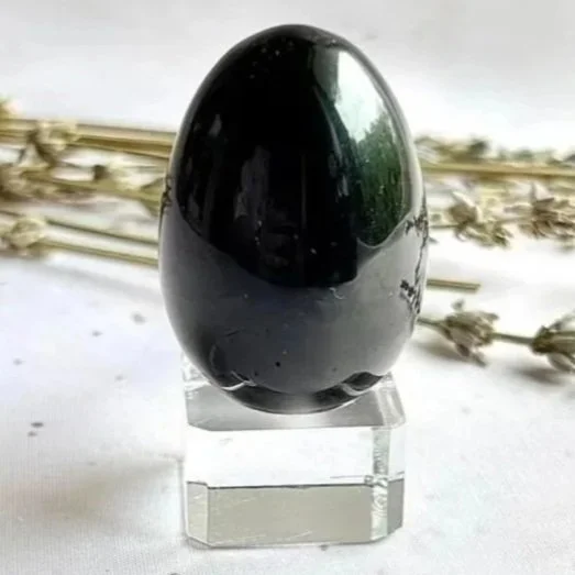 Black Obsidian | Crystal Egg