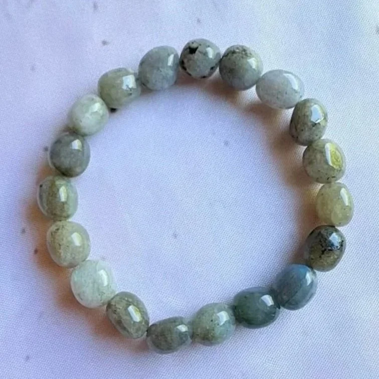 Labradorite | Tumble Bead Bracelet
