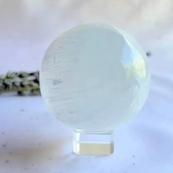 Satin Spar Sphere | 6cm