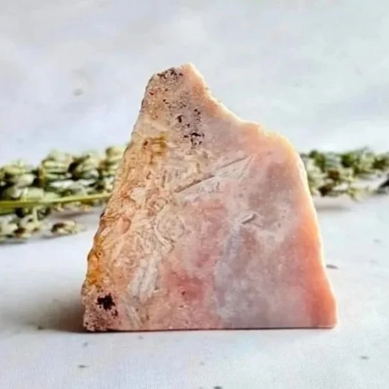 Pink Amethyst | Polished Face Freeform