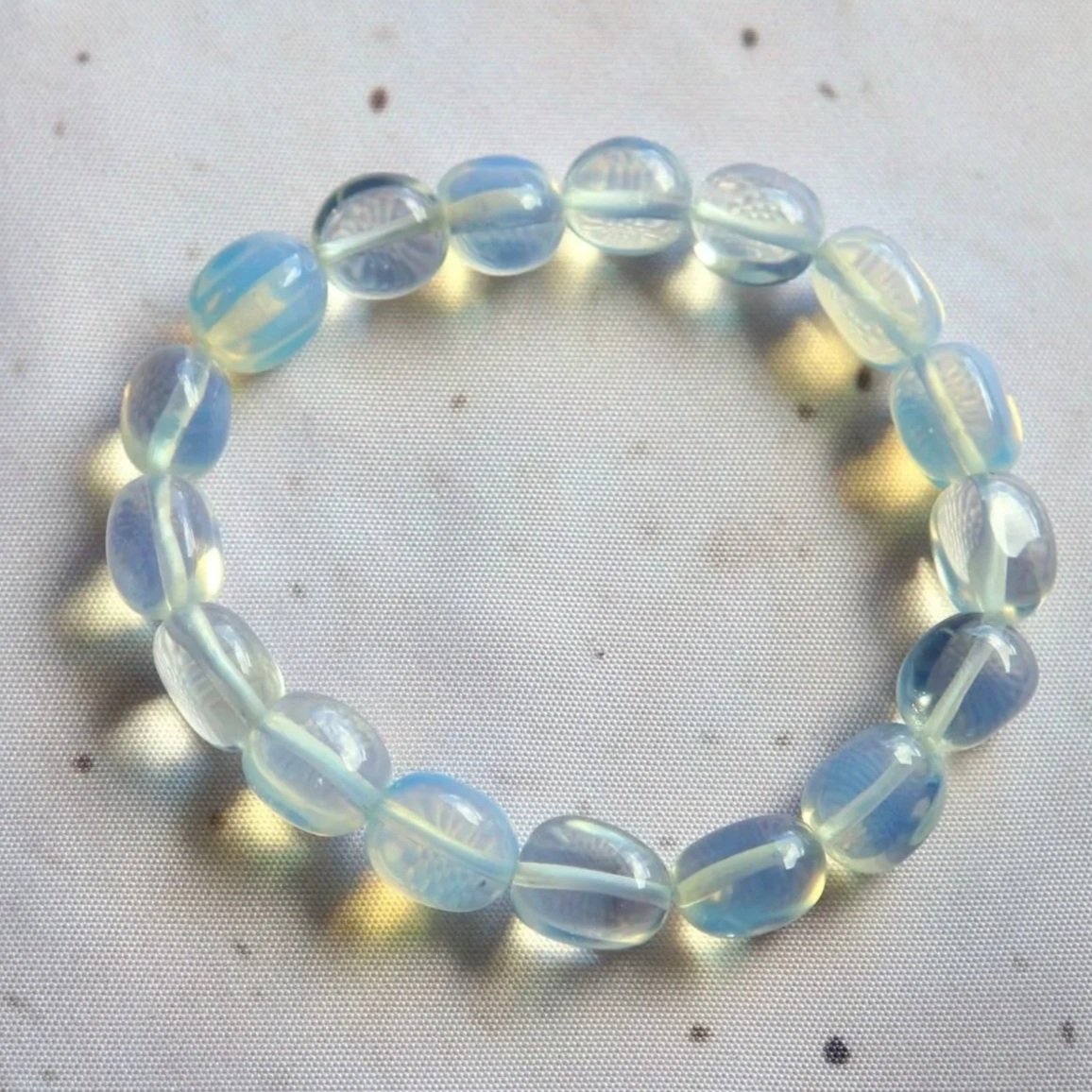 Opalite | Round Bead Bracelet
