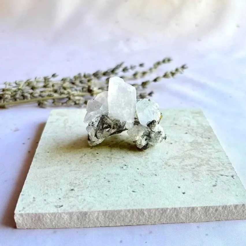 Pyrite and Quartz Crystal Formation