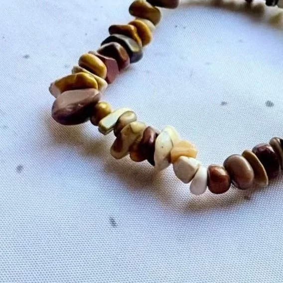 Mookaite Bracelet Close Up