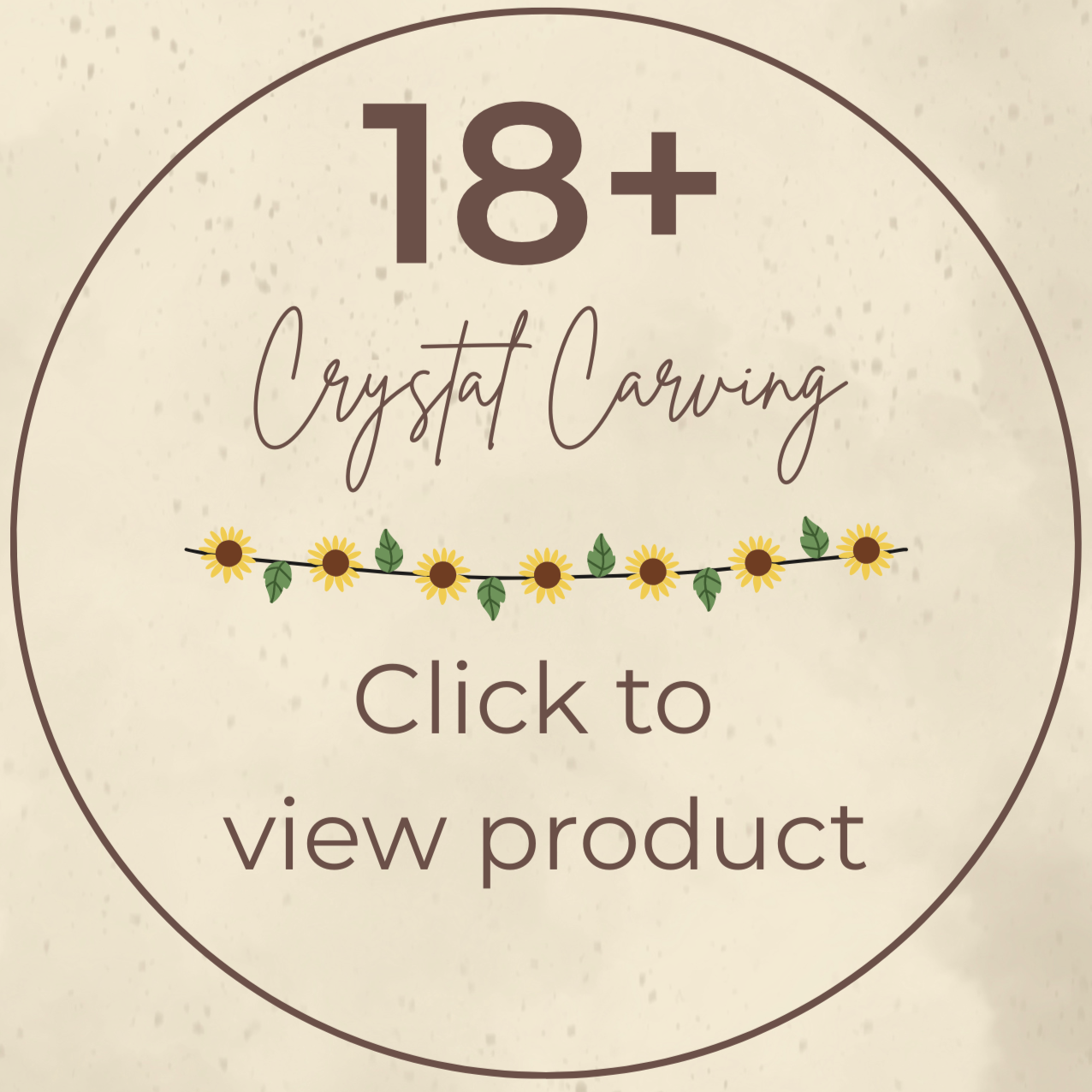 18+ Vulva Crystal Carving | Novelty Crystal Gift