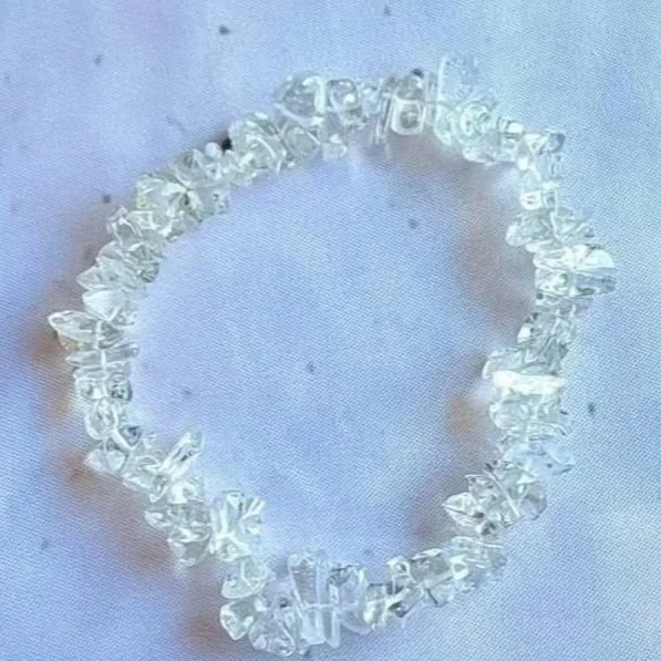 Clear Quartz | Chip Bracelet