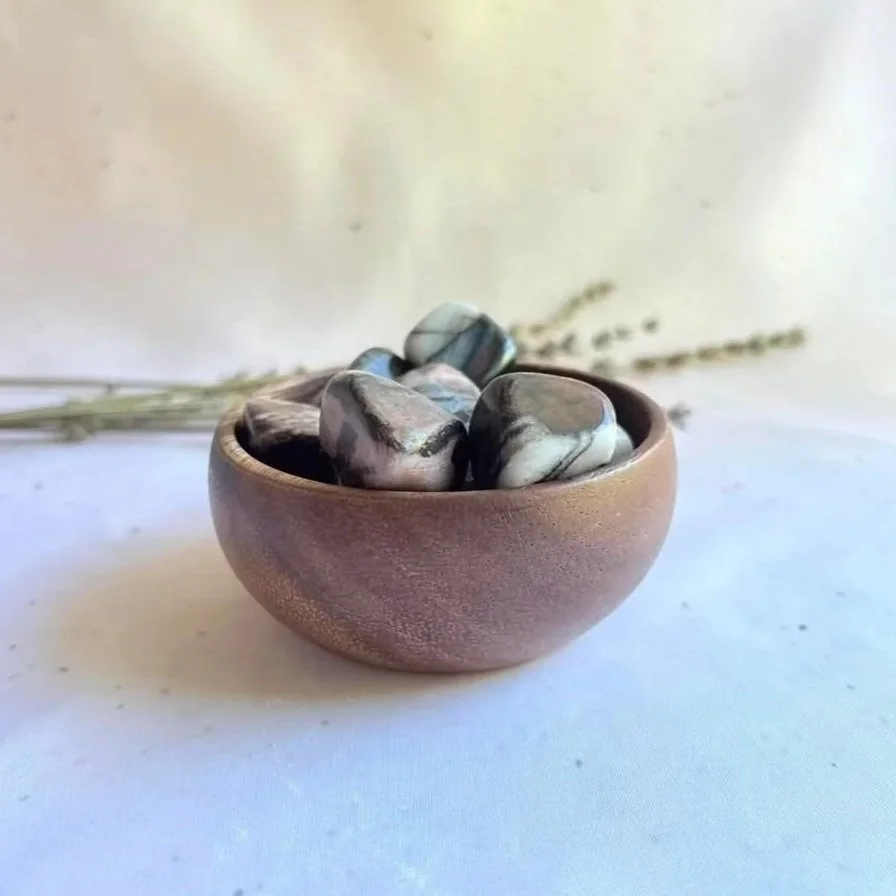 Nguni Jasper tumble weighing approximately 15 grams with natural earthy patterns