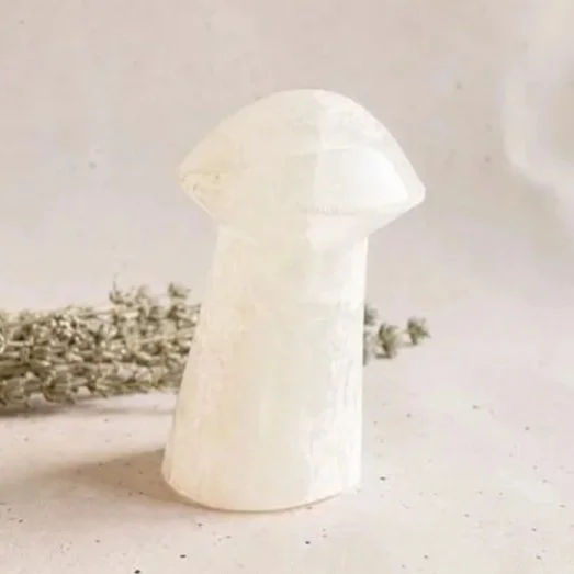 Satin Spar | Crystal Mushroom