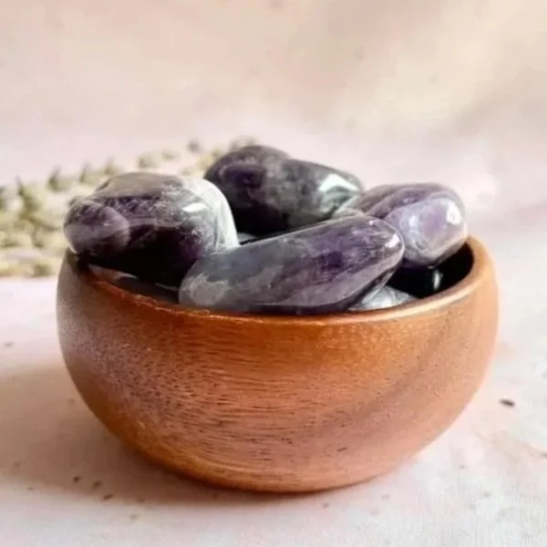 Chevron Amethyst | Tumbled Crystal