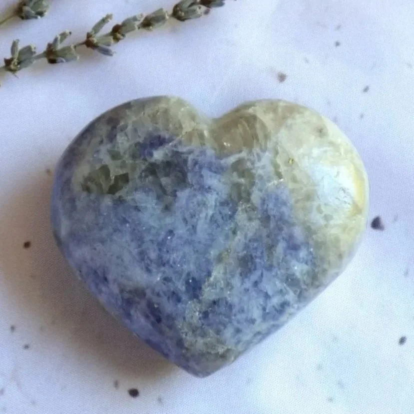 Lepidolite | Crystal Heart
